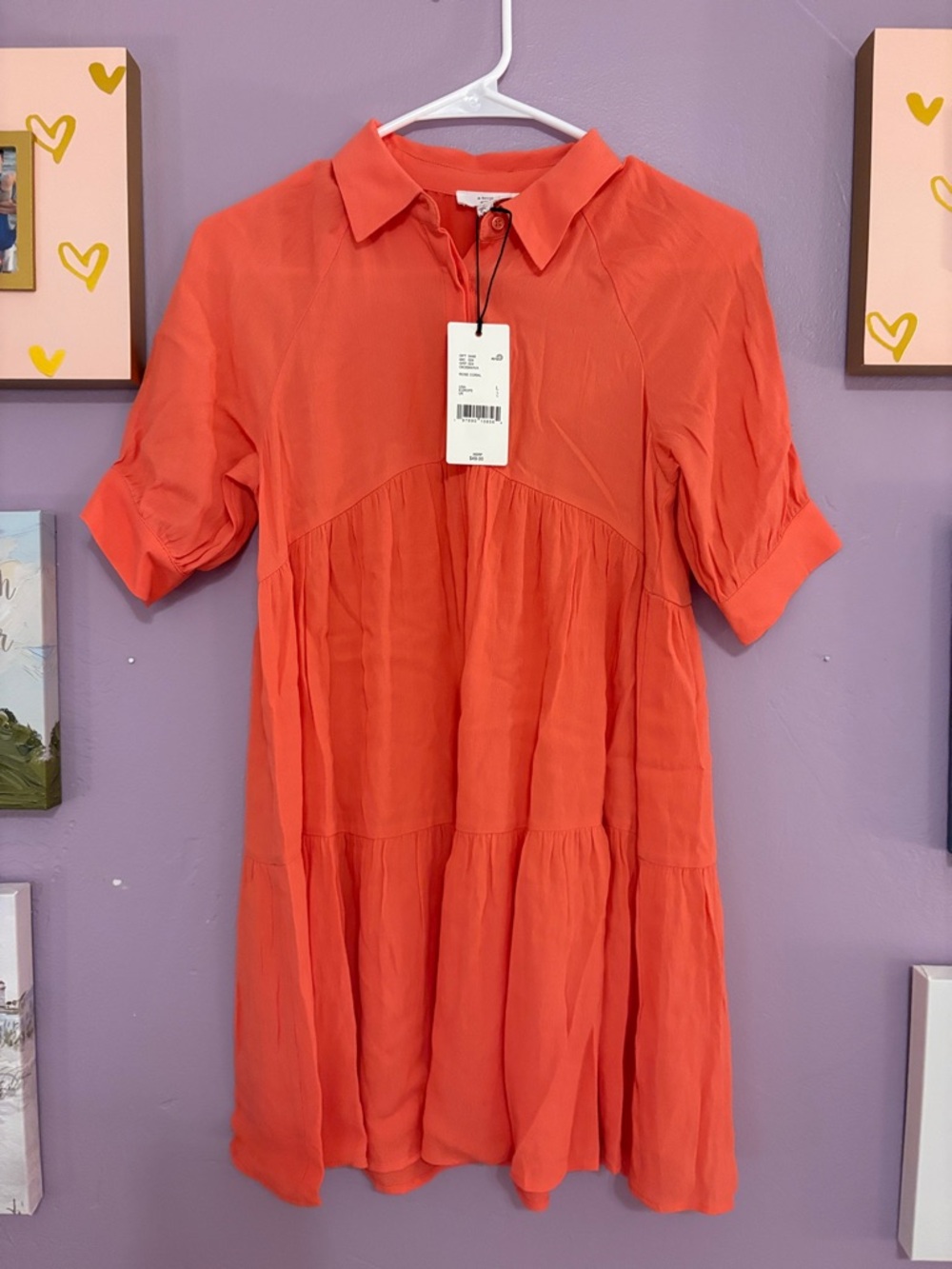 Pinkish orange dress from a loves a girls